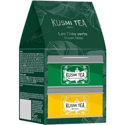 Kusmi Teeset Miniaturen, Bio Grüntee BB Detox & Spearmint, 2 St.
