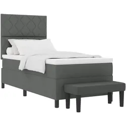 vidaXL, Boxspringbett, Boxspringbett (100 x 200 cm)