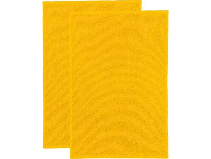 Erwin Müller Reinigungstuch, Putztuch, Multifunktionstuch 2er-Pack curry Größe 50x70 cm - saugstark, zum Putzen oder Staubwischen, robust und langlebig, mit Frottierseite