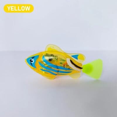 Uplift Picks LED Robot Fish Cat Toy Interactive Swimming Toy For Kitten Hunting Play c