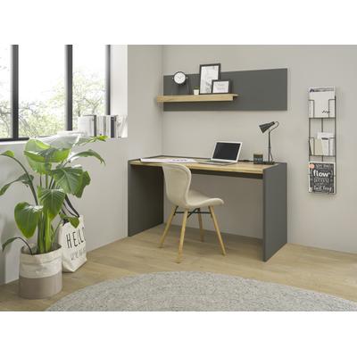 Büromöbel-Set HOME AFFAIRE "CiTY/GiRON", grau (anthrazit), B:143cm H:180cm T:63cm, Arbeitsmöbel-Sets, Büromöbel-Set