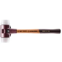 Halder Schonhammer SIMPLEX L.330mm Kopf-D.40mm mittelh.HO Superplastik weiß