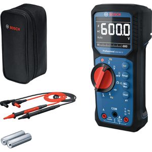Bosch Multimeter 0601077300, GDM 600-15, digital, TRMS, CAT III 600 V, 6000 Counts, Auto-Range
