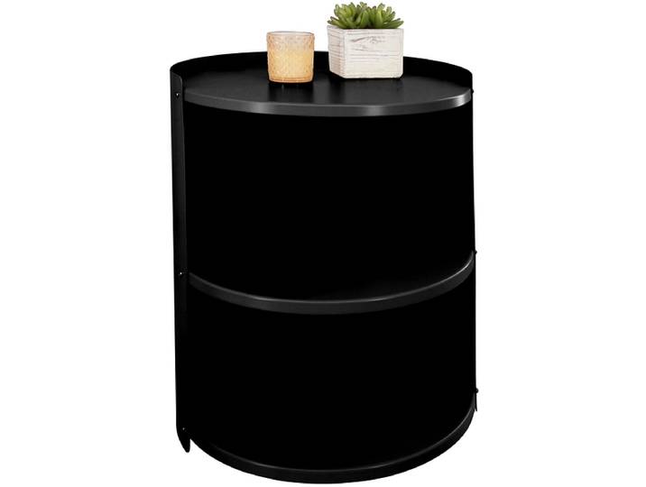 Beistelltisch VELA 35x35x48cm schwarz