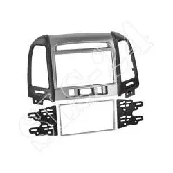 Hyundai Santa Fe (3 Schalter) ab 2011 Doppel DIN 2-DIN Autoradio Einbaublende...