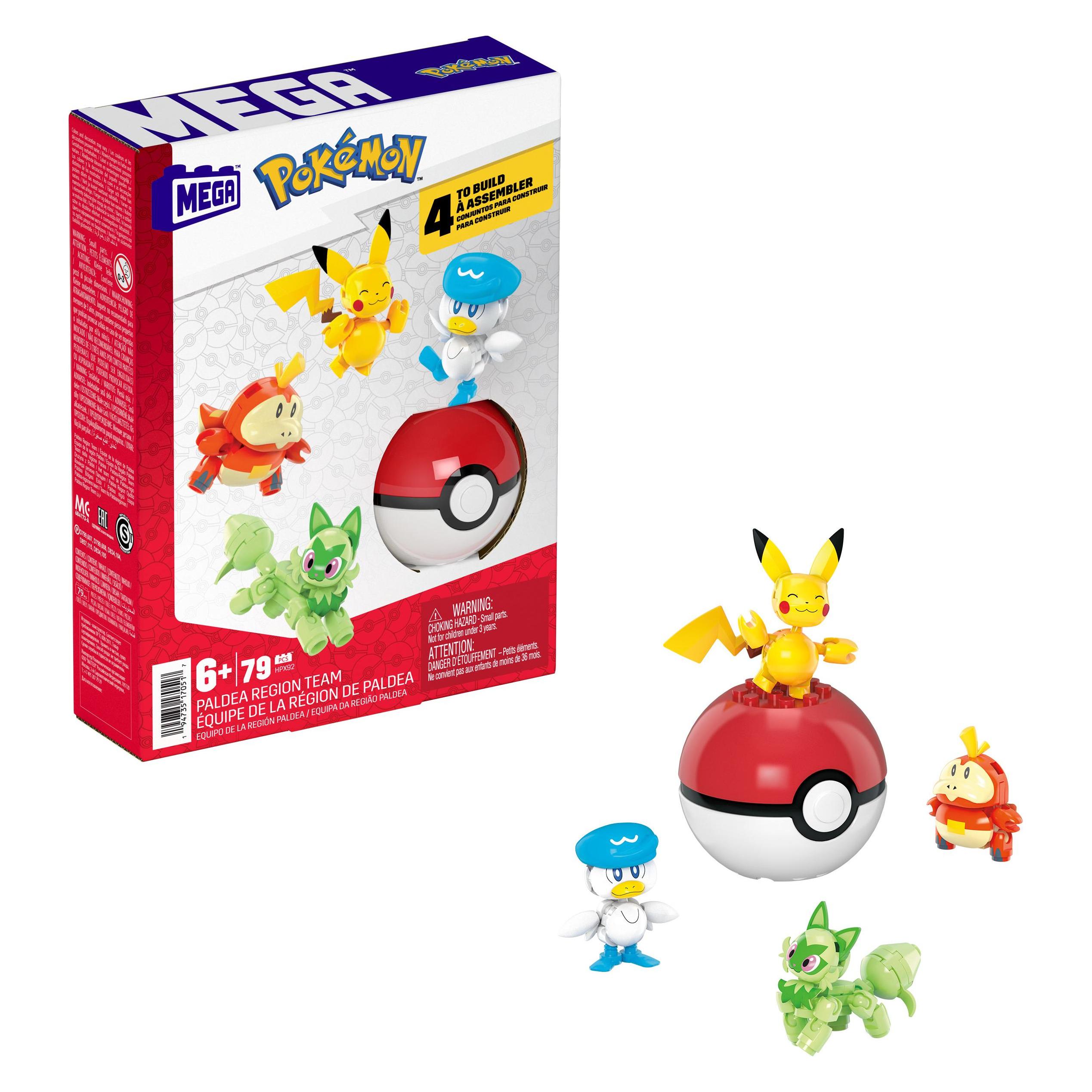 MEGA Pokémon Paldea Region Team (HPX92)