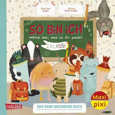 Maxi Pixi 498: So bin ich – 1. Klasse, Taschenbuch von Marisa Hart, Carlsen, 978-3-551-03419-9