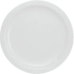 EURO PLUS Menüteller flach - Ø 25,5 cm (Fahne), 6er Set