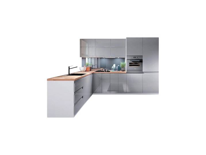 ROYAL24_MARKT Winkelküche - Velmora - K31-G300 R – Langlebige Materialien, (Komplett Set), Premium - Modern - Exzellent.