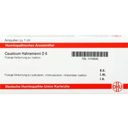 Causticum Hahnemanni D6 Ampullen 8 ML
