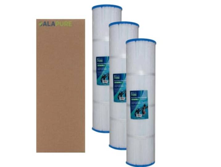 Alapure 3X Spa Wasserfilter geeignet für Pleatco PCST80