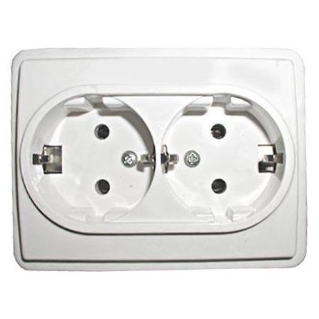 Vila SOCKET 2-NE SÜV MAAND SL 16-021 (2x, CEE 7/3) (477910111010)