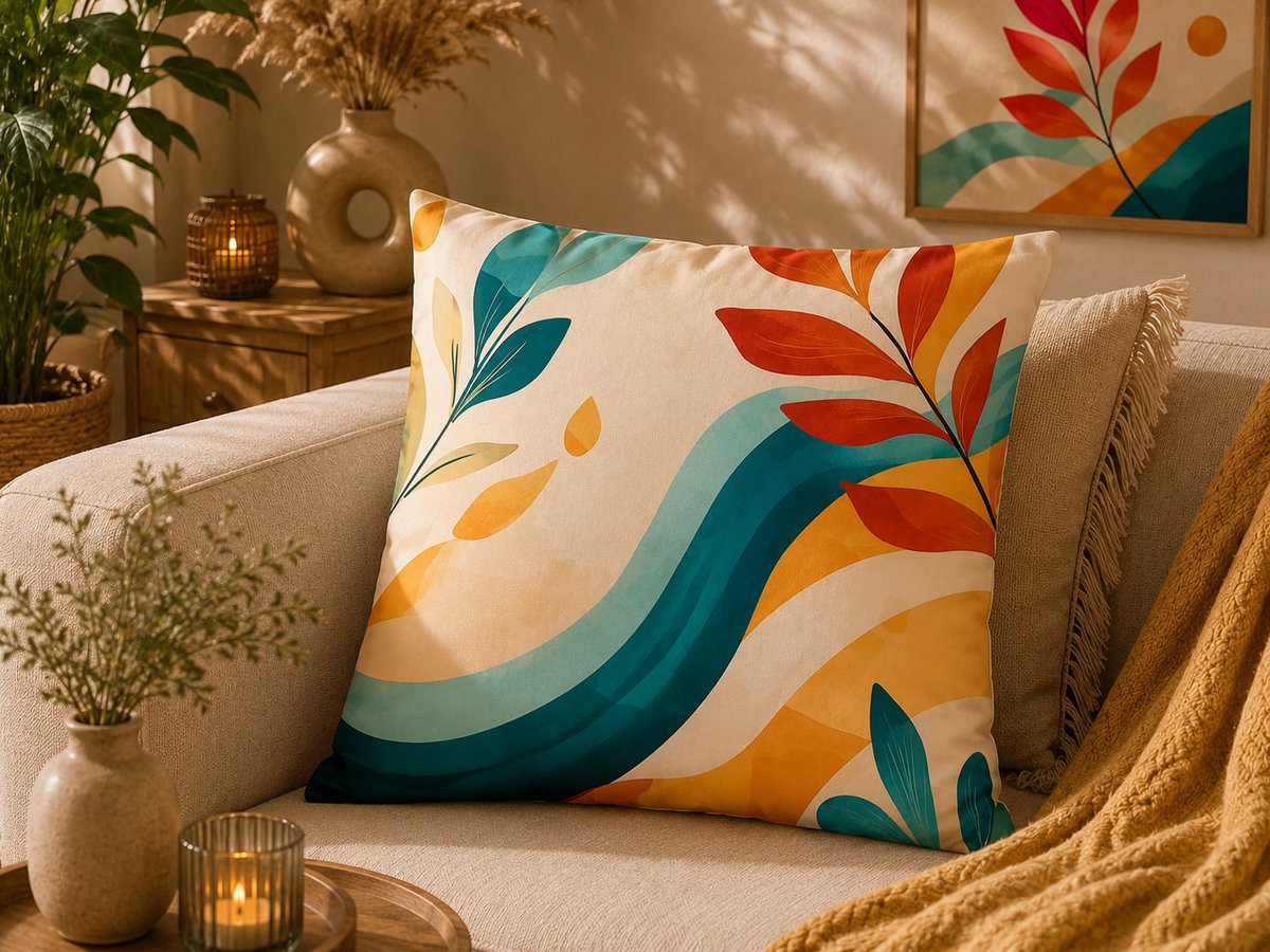 Botanical Flow Collection Kussenhoes 50 x 50 cm