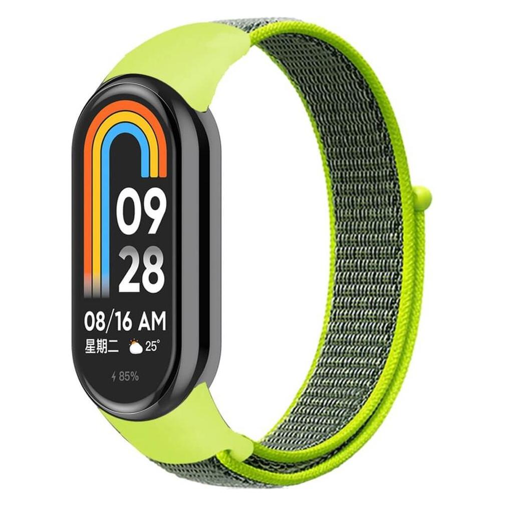 Cover-Discount Xiaomi Smart Band 9 / 8 - Nylon Stoff Band flexibel mit Klett (Nylon) (53740929)