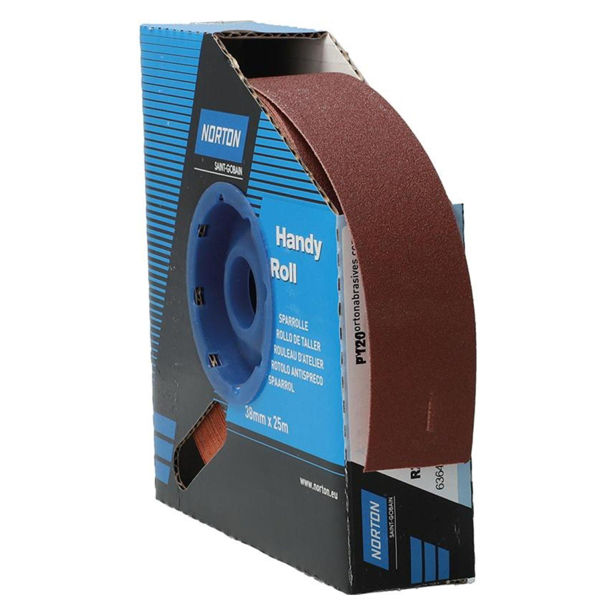 Magni Norton Handy Rolls - Schleifpapier Rolle R222 38 mm 25 m G120 (3157620182320)