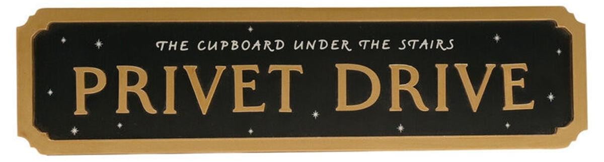 Widdop & Co. Harry Potter Privet Drive wanddecoratie, 39 x 22 cm