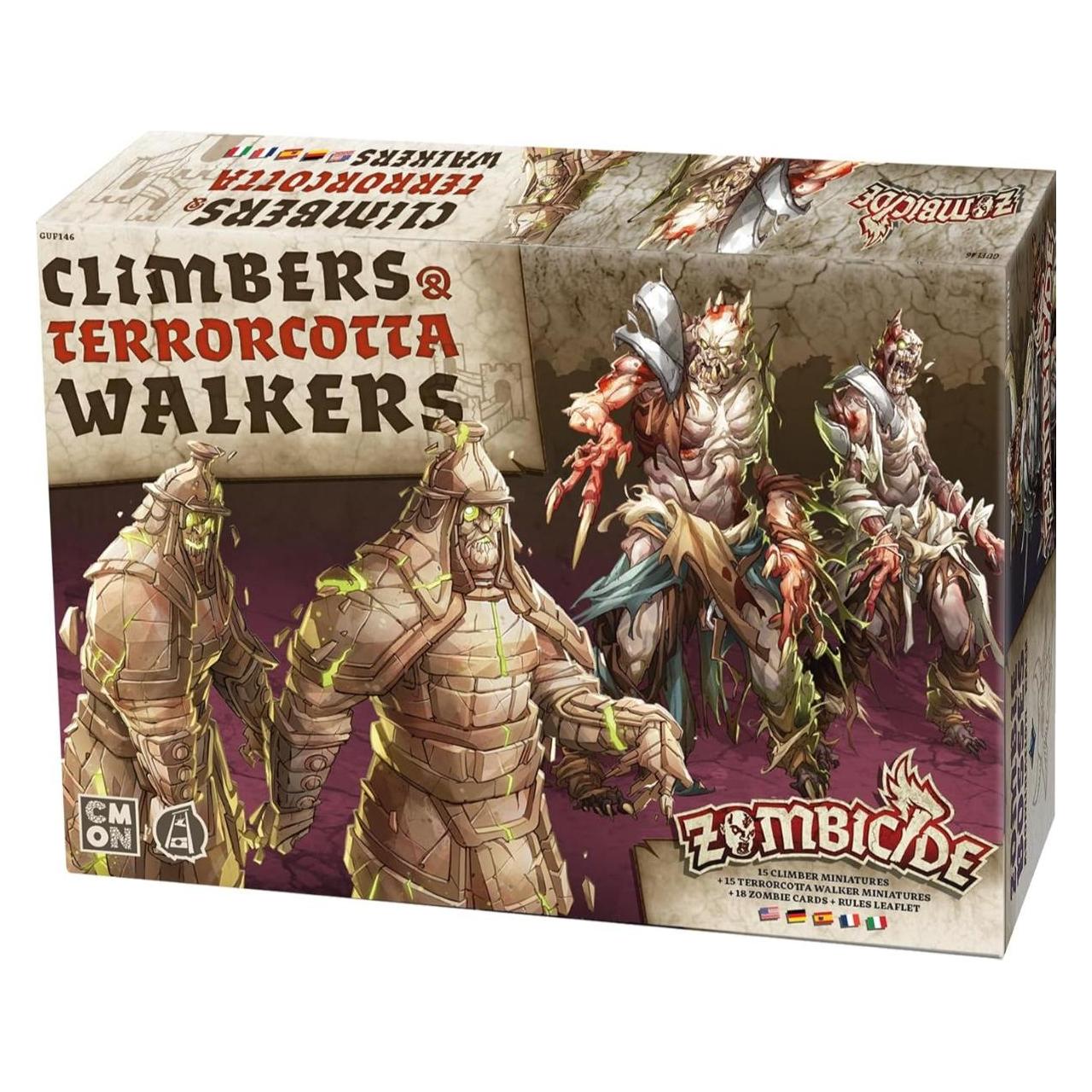 Cmon CMND1259 - Zombicide: White Death - Climbers & Terrorcotta Walkers (Deutsch, 1 - 6 Spieler) (CMND1259)