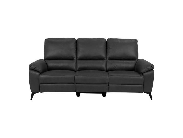 Rie Canapé 3 places\, fauteuil inclinable électrique\, gris.