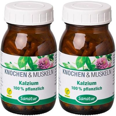 Kalzium 100% pflanzlich Kapseln 2x 2x100 St