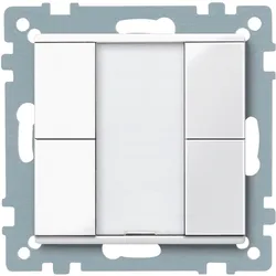 Merten 617219 Elektroschalter Weiss, Schalter + Taster, Weiss