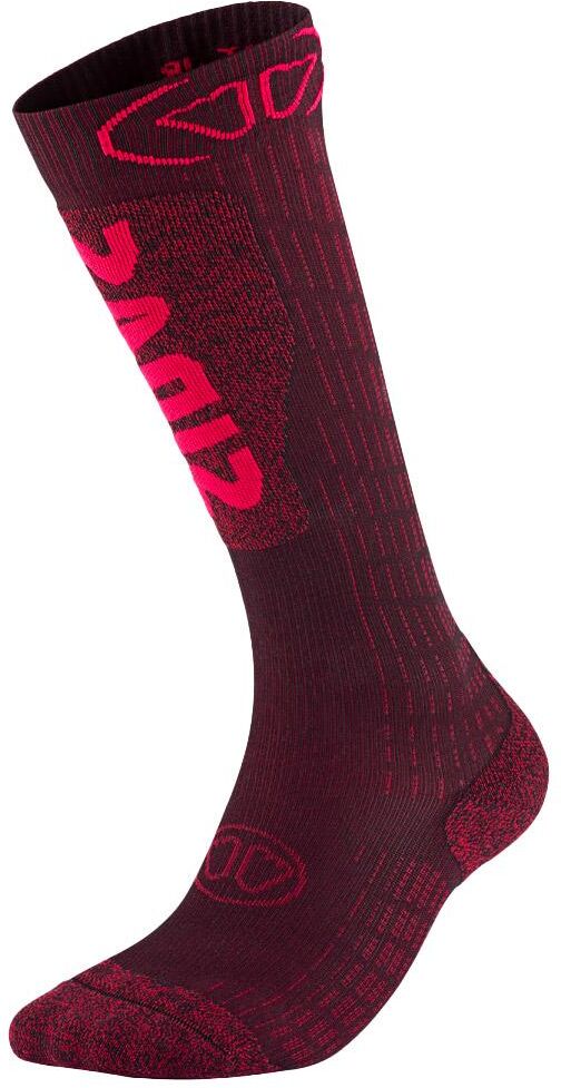 Sidas  - Ski Expert Women Burgundy - 35-36 - Chaussettes de ski