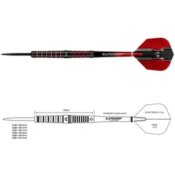 Harrows Wolfram Infinity 97 % Steeltip-Darts