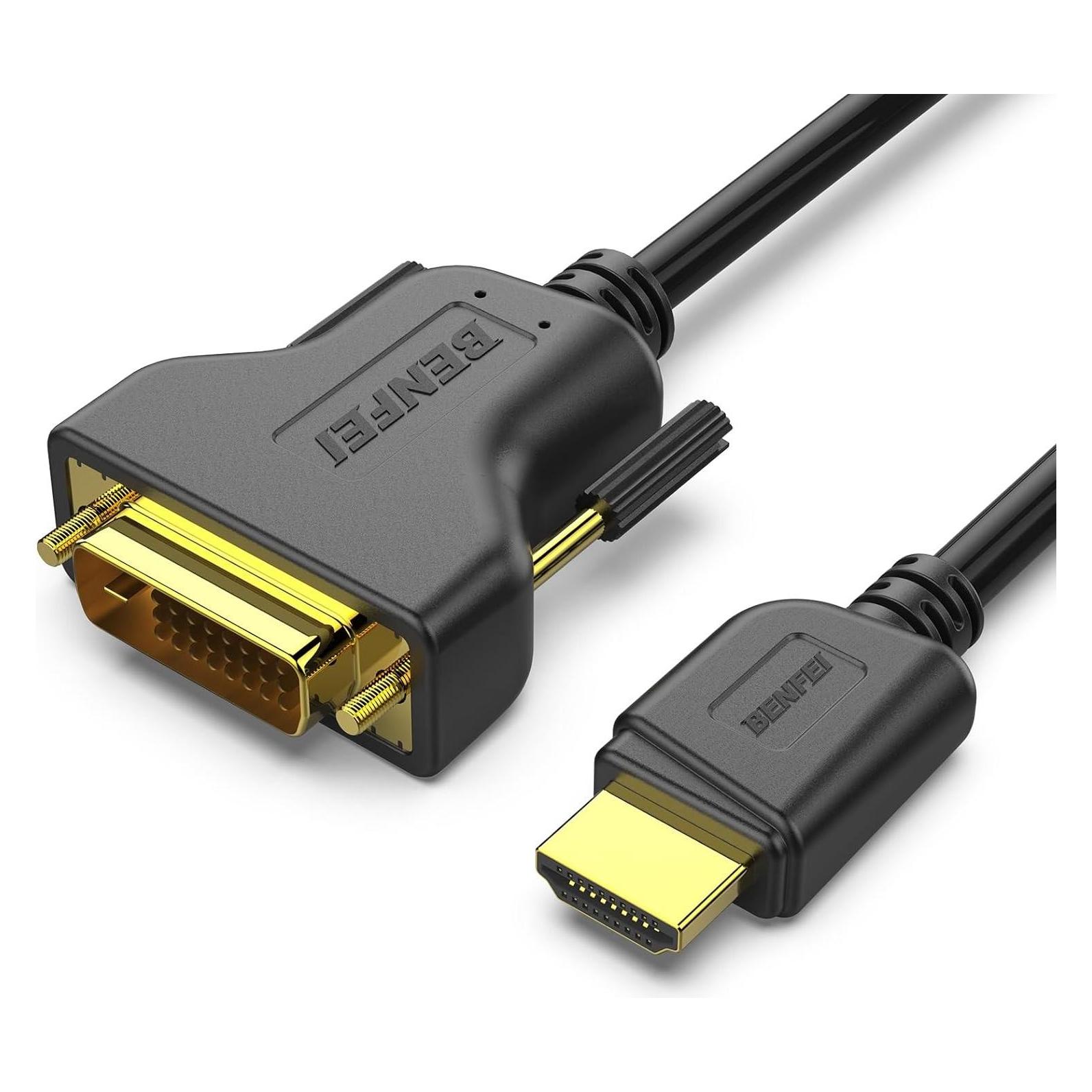 Benfei cable HDMI to DVI cable 0,9 m bidirectional 1080P black (0.90 m) (70109870)