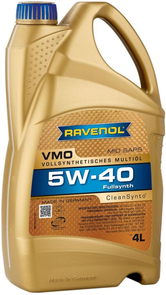 Motoröl RAVENOL 1111133 VMO 5W40 4L