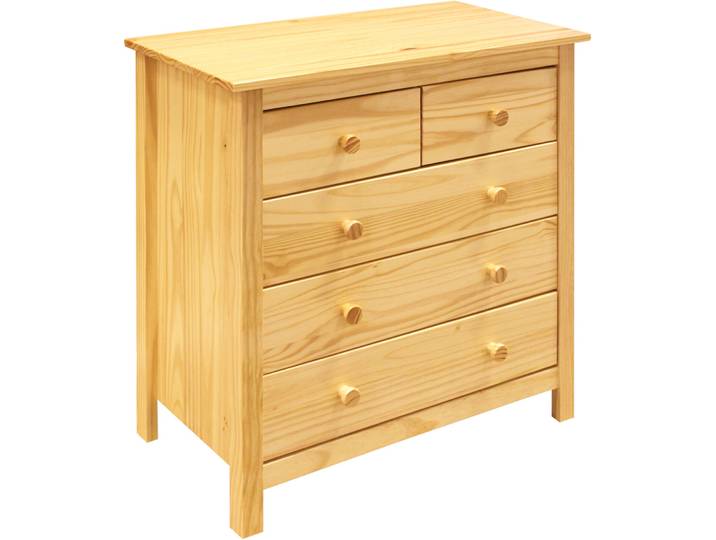 Kommode Amey Natur Kiefer massiv B 79 H 80 cm - Kommode