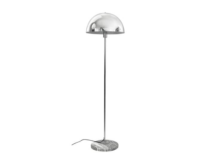 Lampadaire en métal stockholm chrome/marbre