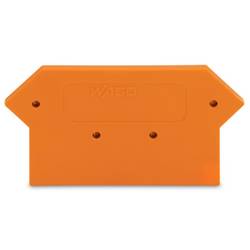 WAGO 281-317 Abschluss- und Trennplatte Orange 100 St.