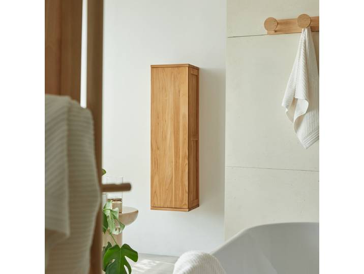 Kolomkast van massief teakhout Jacob - Naturel - Teak