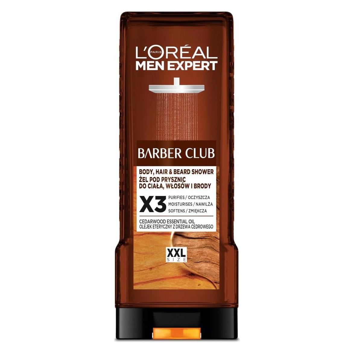 L'Oréal Paris L OREAL LOREAL Men Expert Barber Club Żel pod prysznic do ciała,włosów i brody 400 ml (400 ml) (66178854)