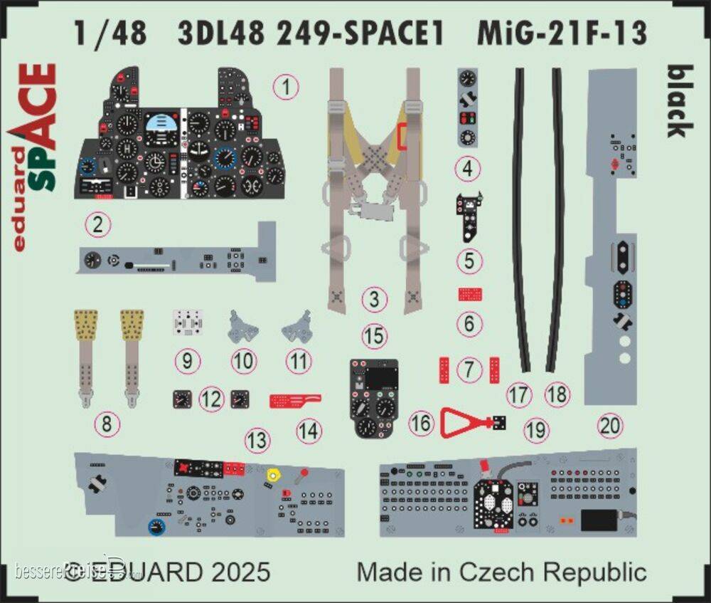 Eduard Accessories 3DL48249