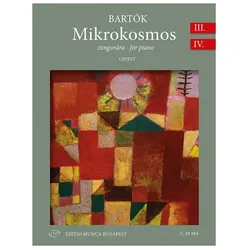 Z20084 Mikrokosmos for piano Volume 3-4, (Urtext) BB 105 (1932-1939) für Klavier, Fachbücher von Béla Bartók