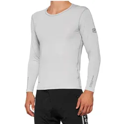 100%, Herren, Velotrikot, Jersey R-Core Concept LS (M), Grau, M