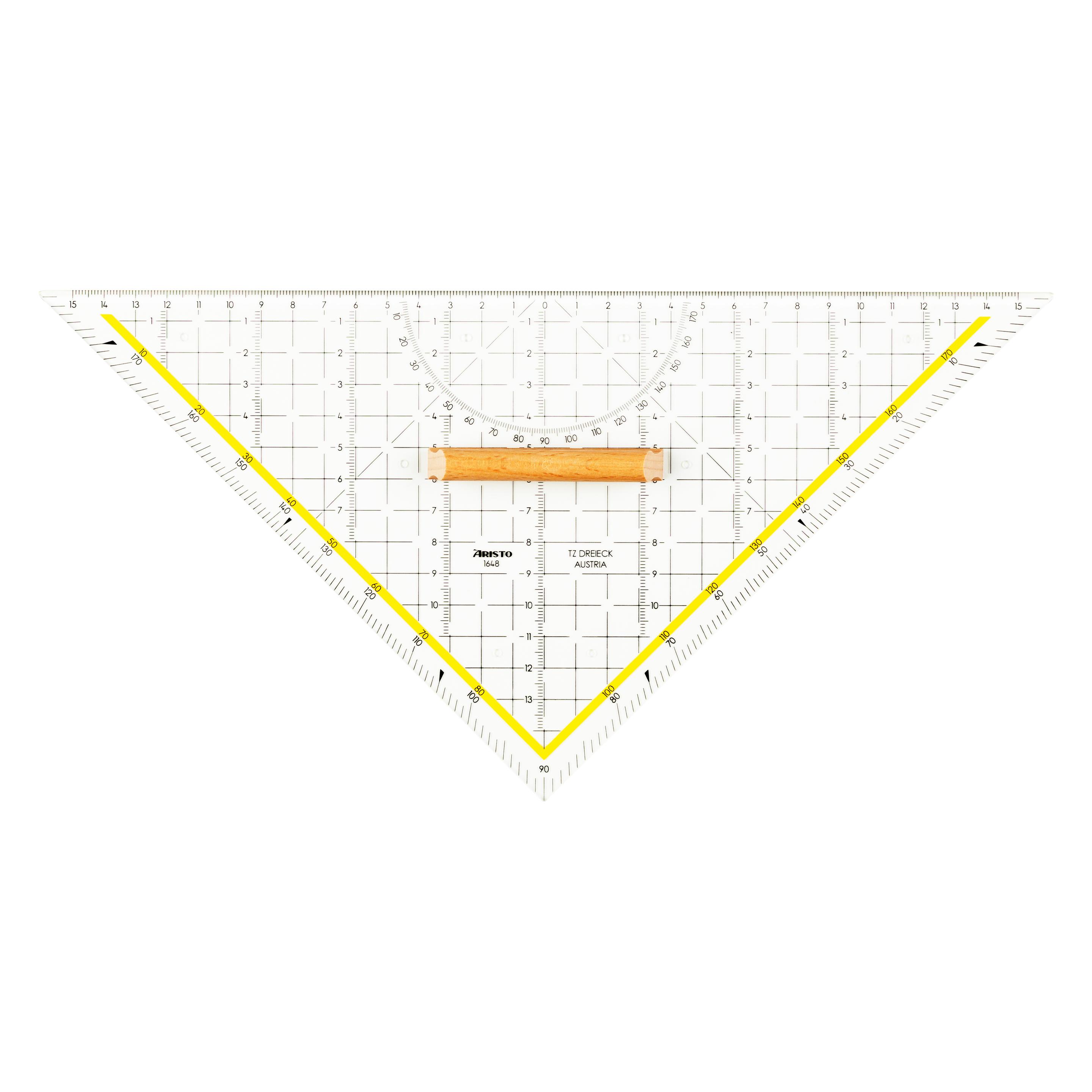 Aristo Tz Dreieck 32,5cm mit Griff (32.50 cm, Kunststoff) (AR1648)