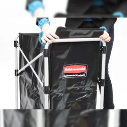 Rubbermaid X-Cart-Wagen 150L mit klappbarem Ständer