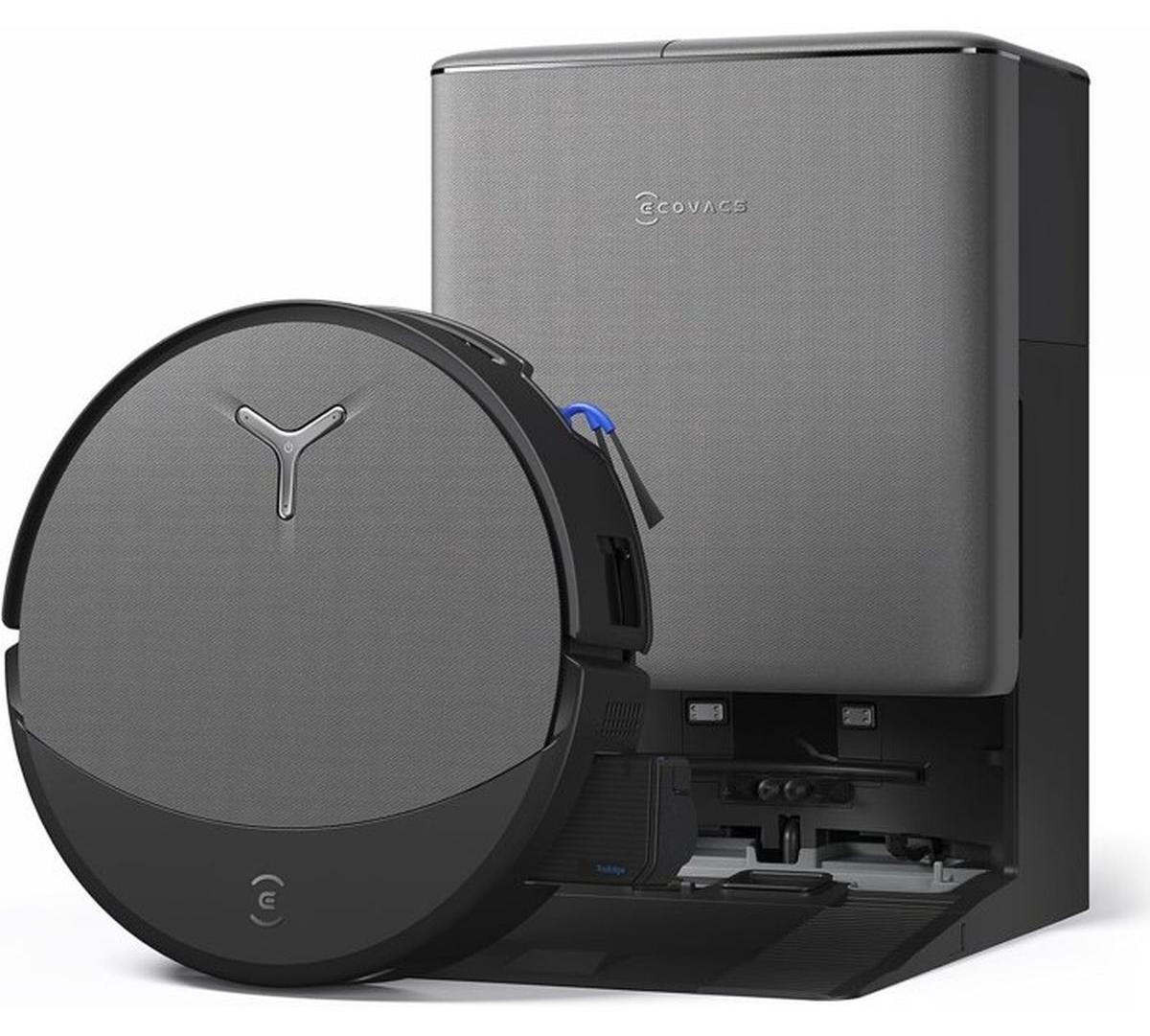 Ecovacs DEEBOT T90 PRO OMNI EU, Beutellos, Weiß, Rund, Staubbeutel, 0,25 l, Ladend, Purification