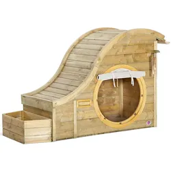 Plum Spielhaus Discovery Holz naur