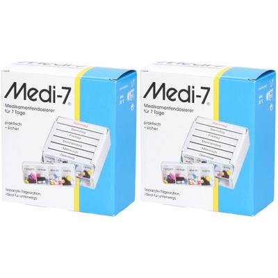 Medi 7 Medikamentendos.f.7 Tage weiß 3x 3x1 St
