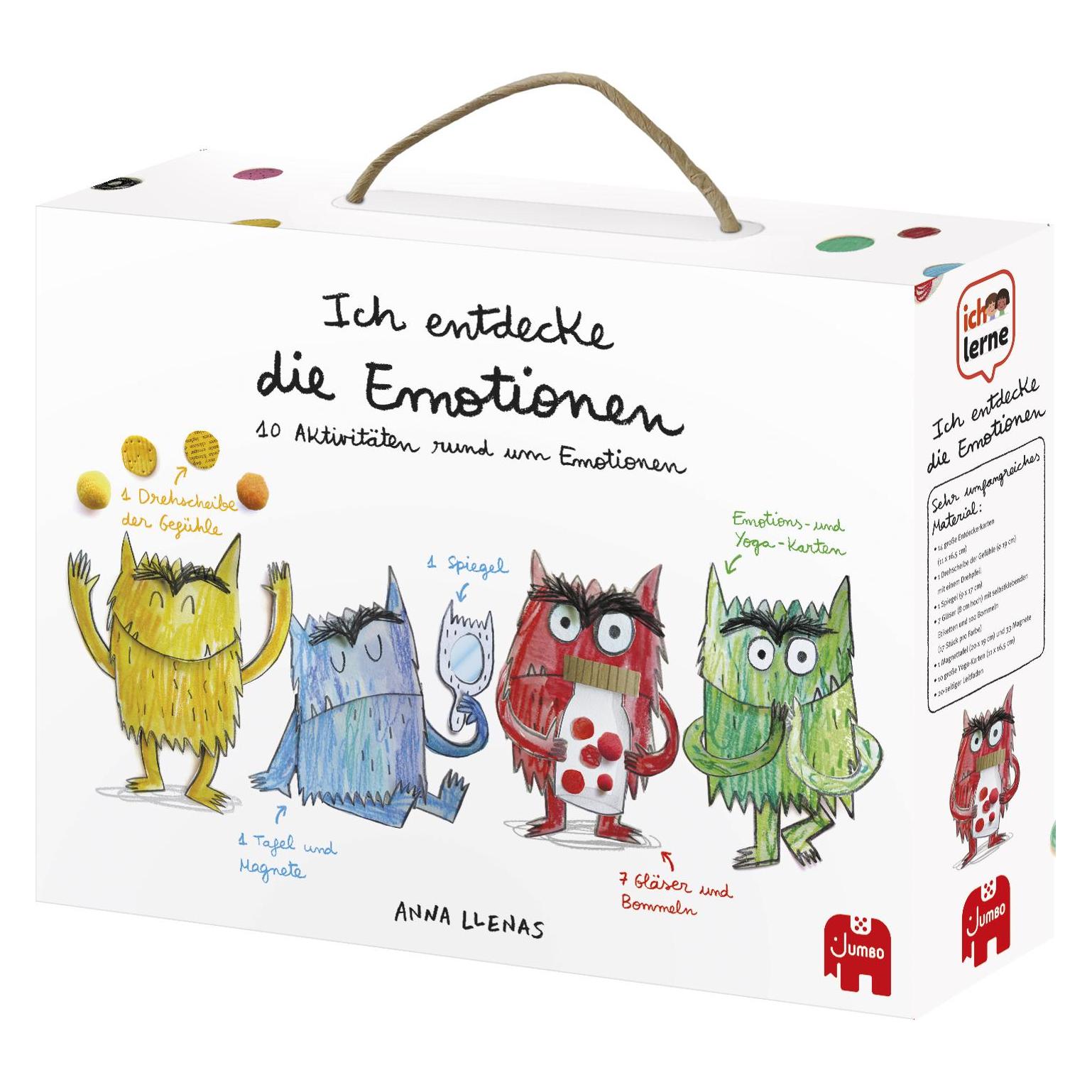 Jumbo Ich lerne entdecken - Color Monster (Deutsch) (1110101623)