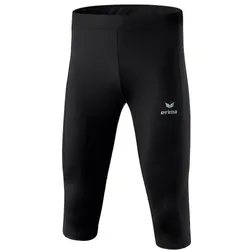 Erima Performance 3/4 Laufhose Herren - schwarz - S