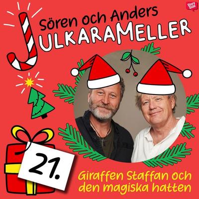Giraffen Staffan och den magiska hatten - Sören Olsson,Anders Jacobsson, Audio, 9789189472099
