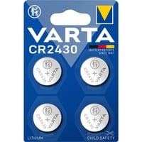 Lithium Coin Knopfzelle CR2430, Batterie 4 Stück