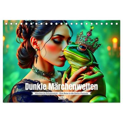 Dunkle Märchenwelten (Tischkalender 2027 DIN A5 quer), CALVENDO Monatskalender