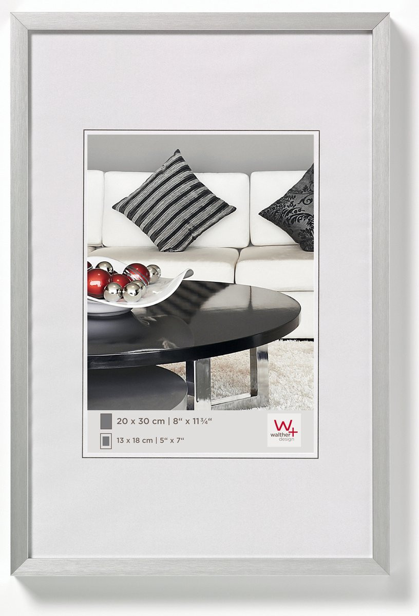 Walther Design Fotolijst Walther Chair Zilver, Fotomaat 20 x 30 cm