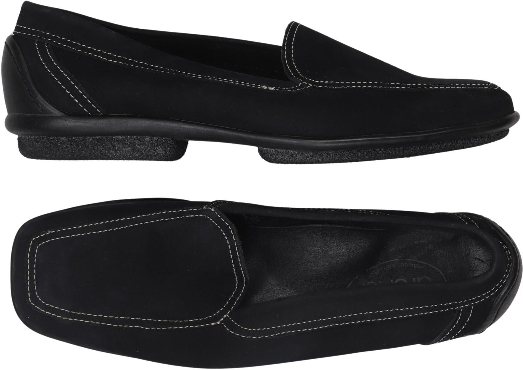 arche Damen Halbschuh, Schwarz, Gr. EU 37 (UK 4), Leder - Second Hand