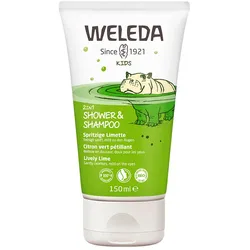 WELEDA Kids 2in1 Shower & Shampoo spritzig.Limette 150 ml