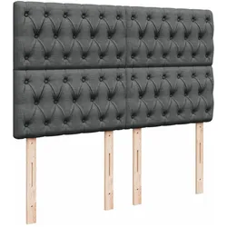 vidaXL, Boxspringbett, Cheryl (Knopfheftung Design) (140 x 190 cm)